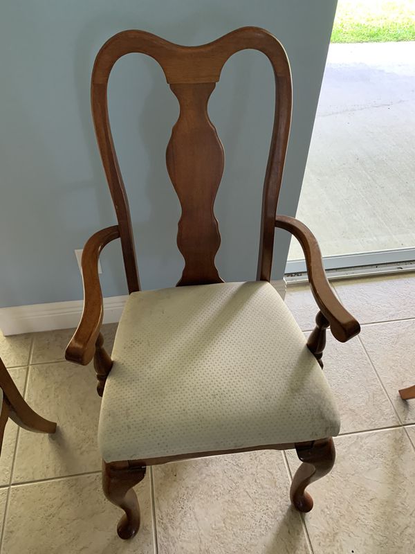 2 dining room chairs with arms for Sale in Stuart, FL - OfferUp