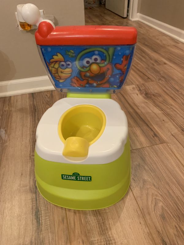 flushing potty