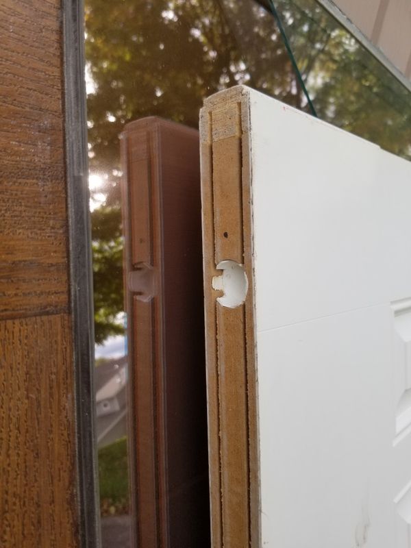 NEW 36&quot;X80&quot; FIBERGLASS EXTERIOR ENTRY DOOR SLAB 8 PANEL