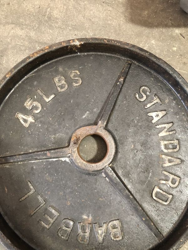 45-lb-weight-45-pound-weight-plate-gym-weights-for-sale-in-orlando