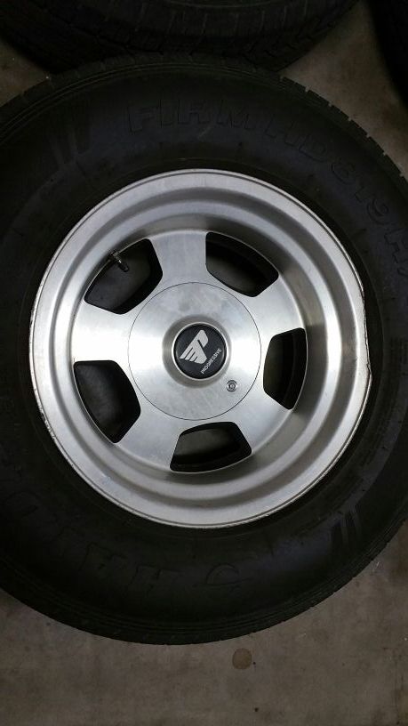 Progressive aluminum wheels 5x5.5 5x5 15x8.5 ford chevy for Sale in ...