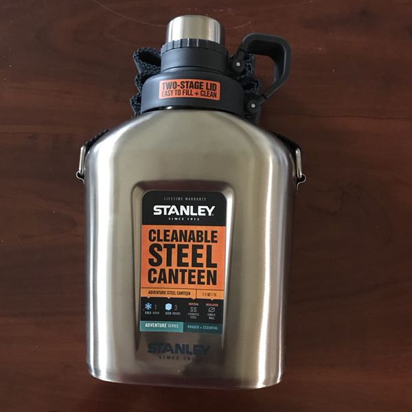 Brand new $15.00 Stanley adventure steel canteen 1.1 quart/1 L [MSRP ...