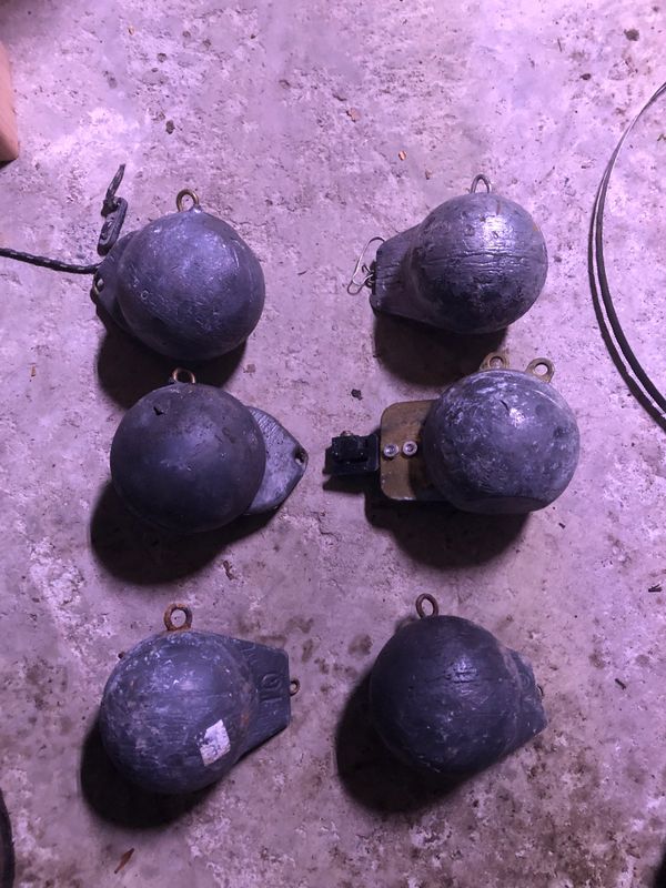 Downrigger balls 10lb 15 ea for Sale in Lynnwood, WA OfferUp