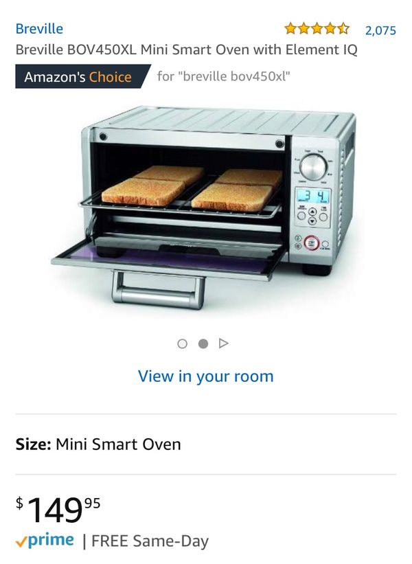breville mini smart oven with element iq