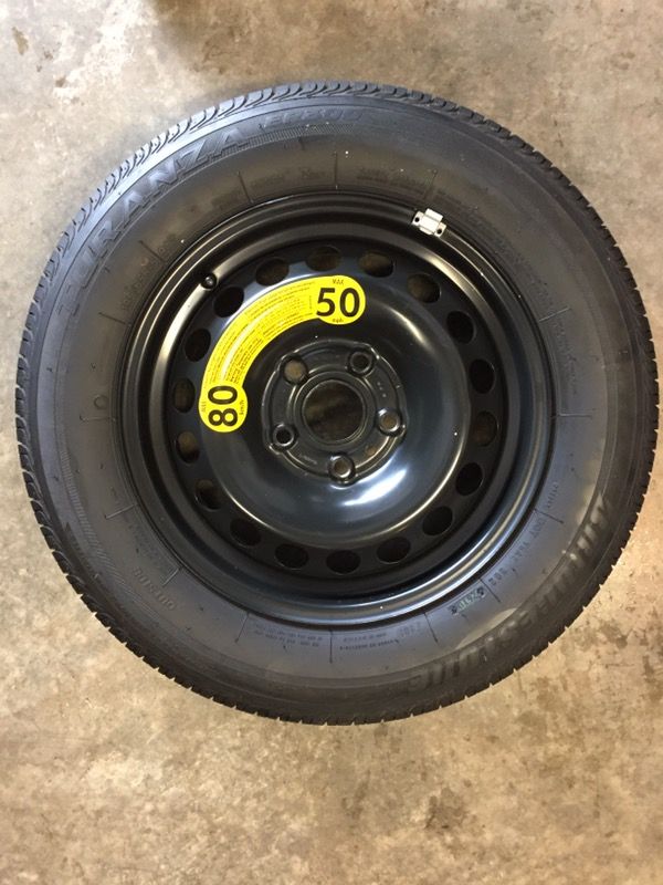 20052014 oem VW Jetta full size Spare Tire 195/65R15 Bridgestone 5x112