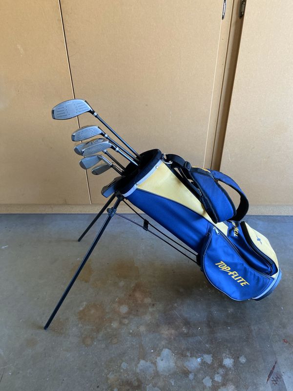 Used Top Flite XLJ 4 Piece Graphite/Uniflex Golf / Club Sets Junior