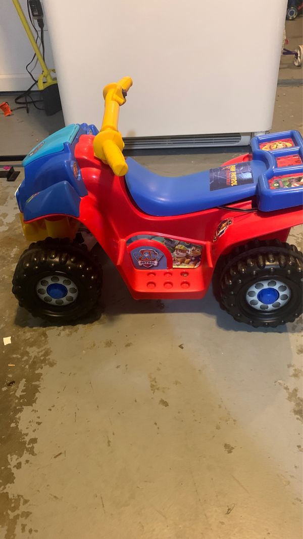 paw patrol driving wheel