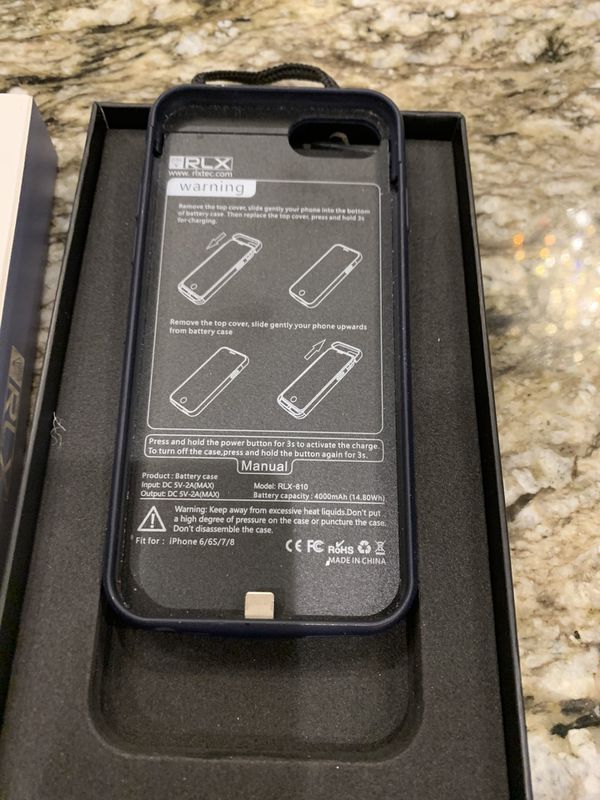 RLX Battery Case iPhone 8/7/6 for Sale in Vancouver, WA - OfferUp