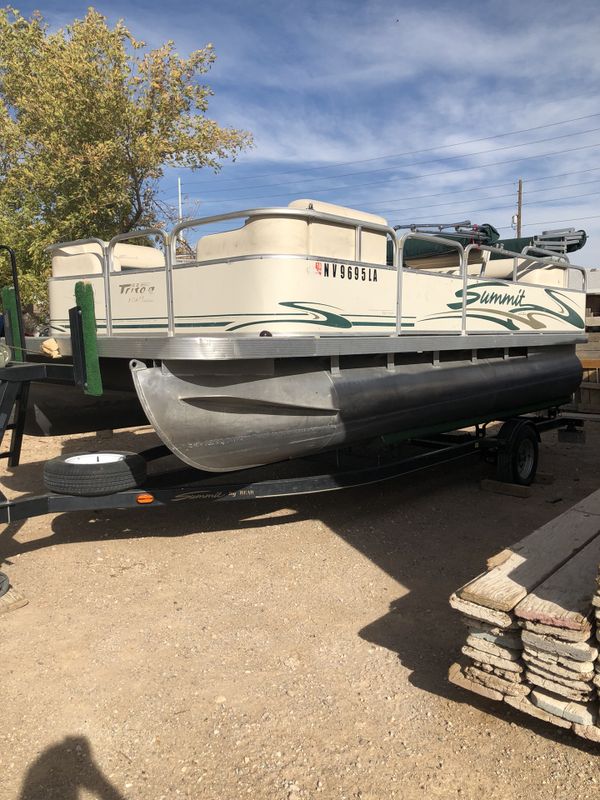 18 Ft Pontoon Boat for Sale in Las Vegas, NV OfferUp