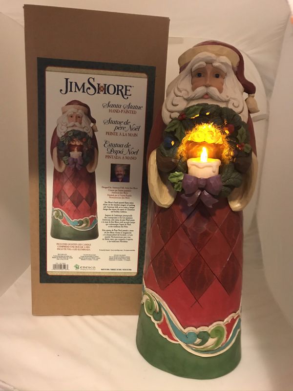 jim shore santa claus figurines