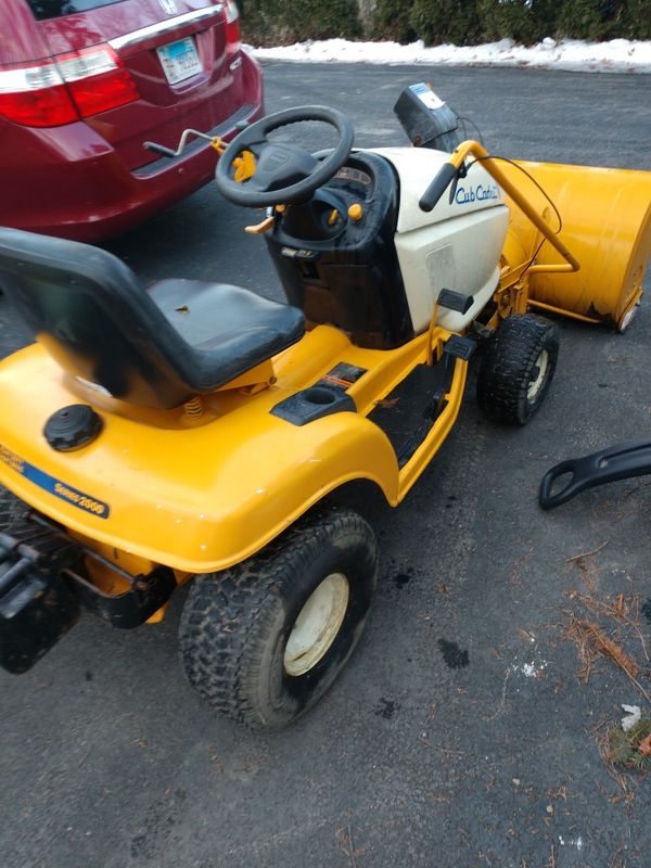 Cub cadet 2160 riding mower with snowblower for Sale in Glendale ...