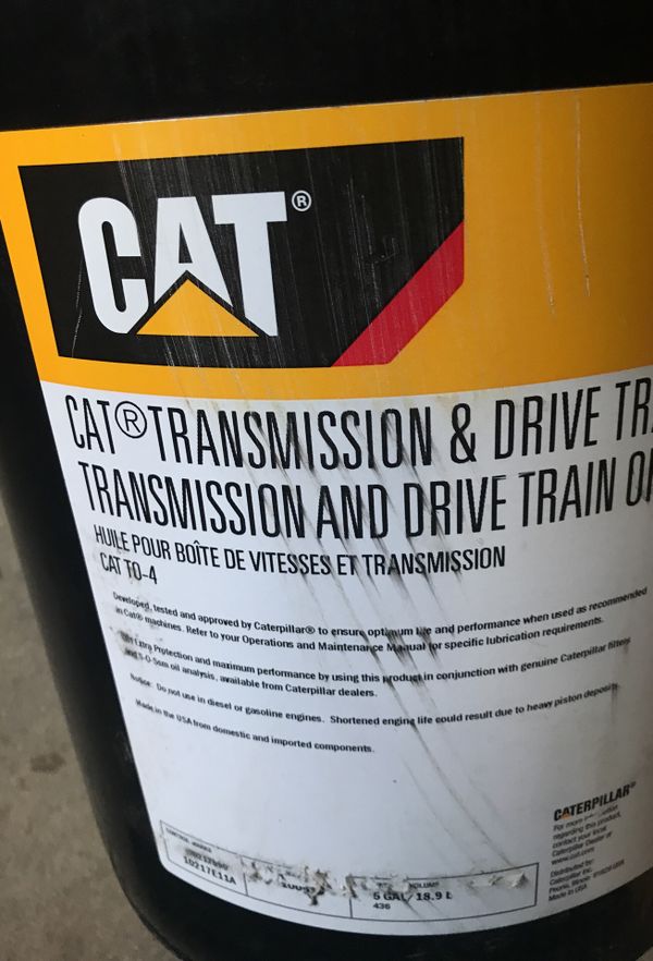 Genuine CAT Transmission Drive Train Oil Caterpillar 8T9576 5 Gallon