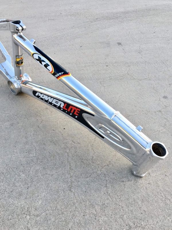 1998 POWERLITE 20” P61 COQPIT XL 6061 ALUMINUM USA MADE BMX FRAME GT