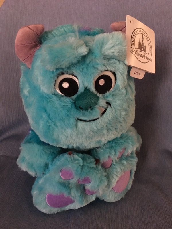 sulley big feet plush