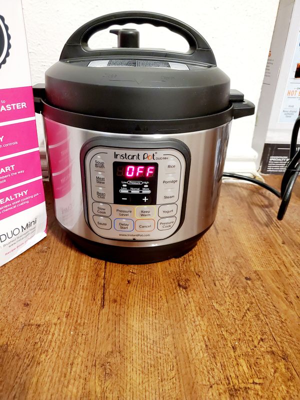  Instant  Pot  Duo Mini 3  Qt 7 in 1 Multi Use Programmable 