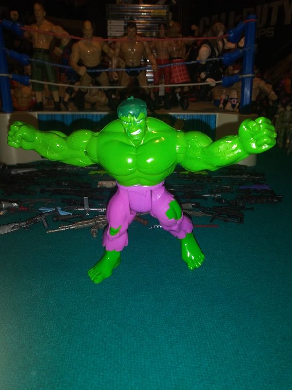 old incredible hulk toys