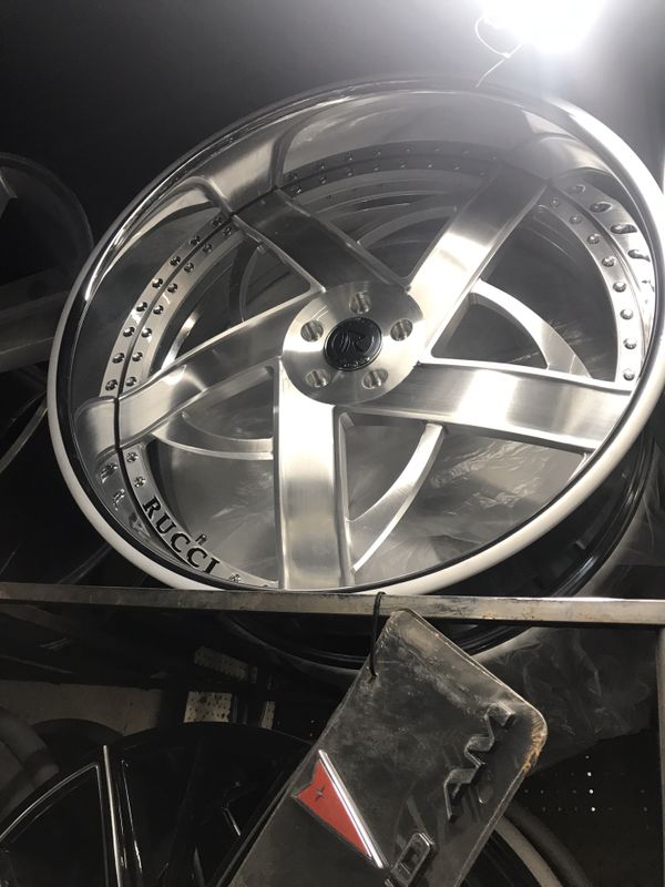 26 inch rucci rims for sale