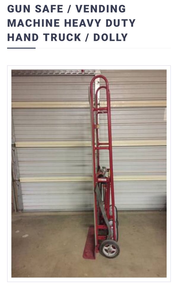 GUN SAFE / VENDING MACHINE DOLLY!! for Sale in Houston, TX OfferUp