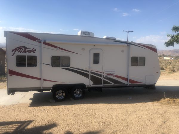 2012 Attitude Eclipse 25 foot toy hauler for Sale in Apple Valley, CA ...