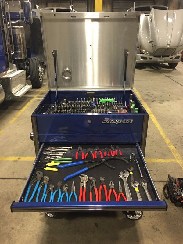 snap on roll cart