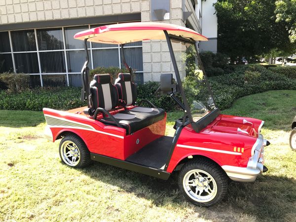 CUSTOM 57 CHEVY BEL AIR GOLF CART / GOLFCAR for Sale in Montclair, CA ...