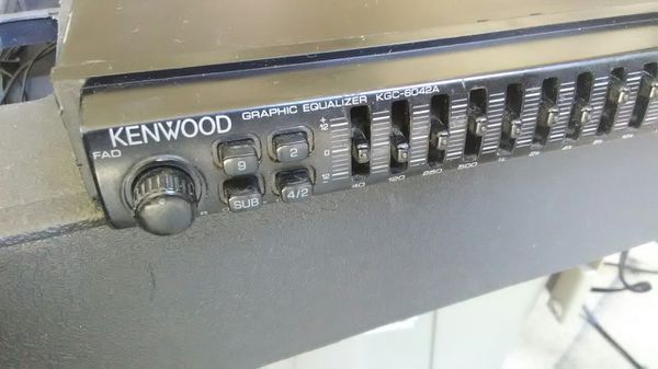vintage sound systems kenwood equalizer