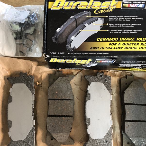 Duralast Gold Front Brake Pads P/N DG1293 for 20102018 Toyota Avalon