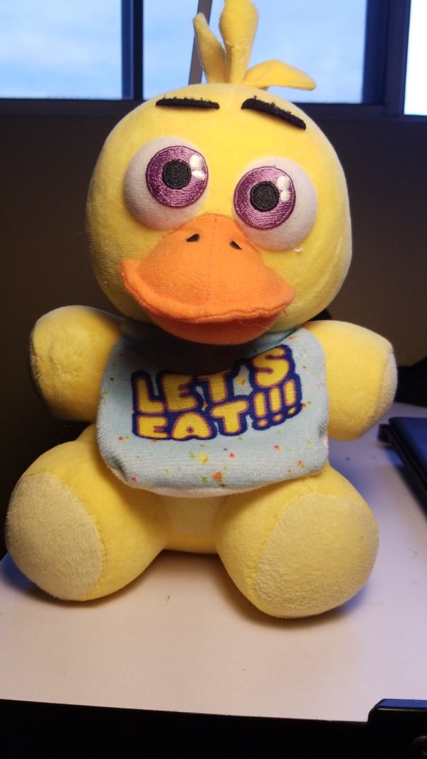 chica and cupcake plush