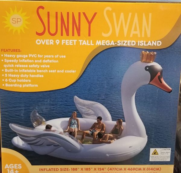 sam's club inflatable swan