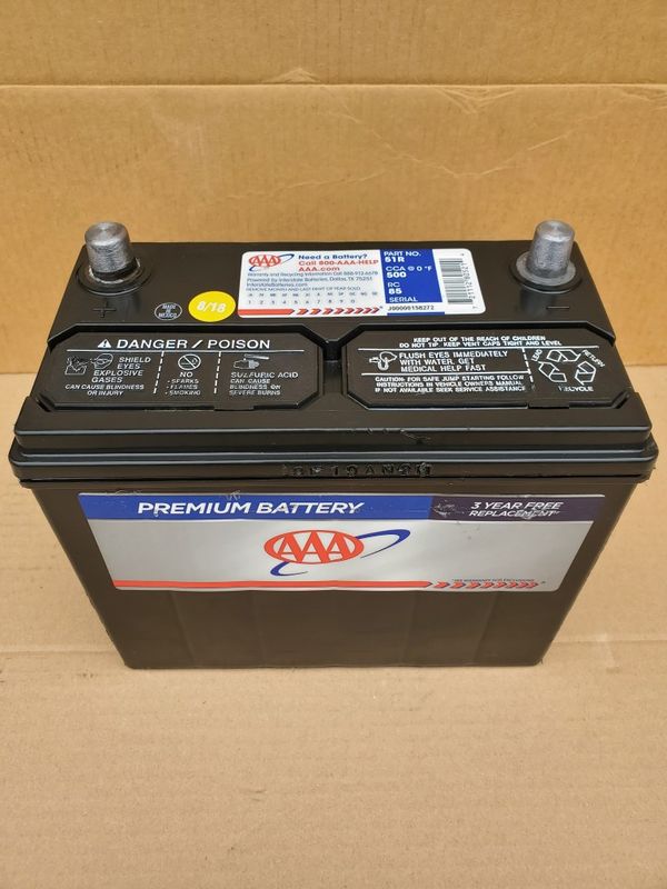 Car Battery Group Size 51R AAA 2018 45 With Core Exchange/ Bateria