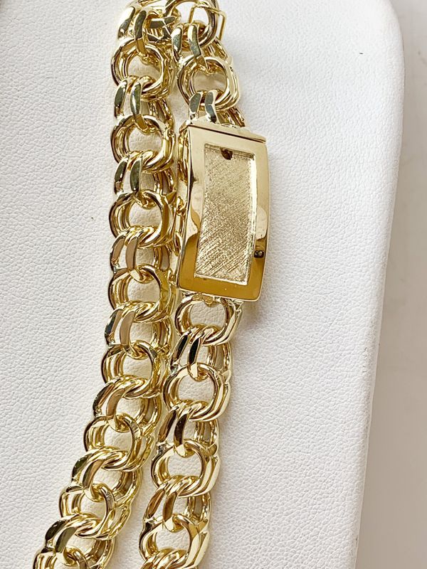 10 karat gold chino link chain custom handmade item # MMM152) for Sale ...