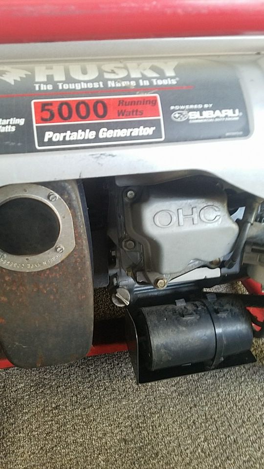 HUSKY 5000 GENERATOR for Sale in Montclair, CA - OfferUp