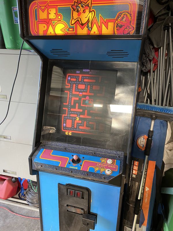 pac man arcade machine original