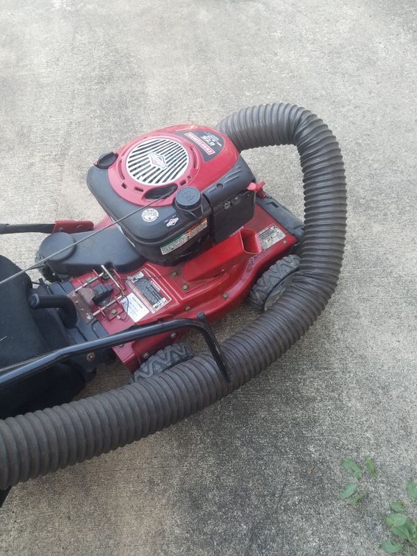 Craftsman 4 in 1 self propelled leaf vacuum, chipper, shredder, blower