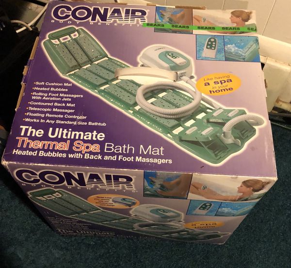 Conair Ultimate Thermal Spa Bath Mat Brand New In Box For Sale