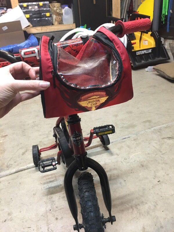 lightning mcqueen training bike