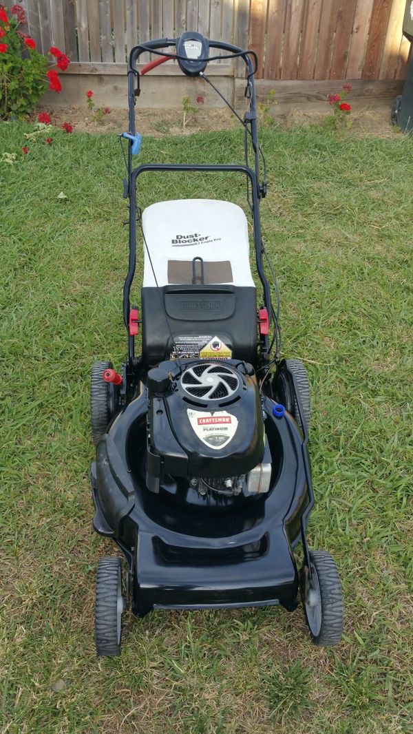 Craftsman Hp Platinum Cc Walk Behind Self Propelled Lawn Mower For Sale In Sacramento Ca