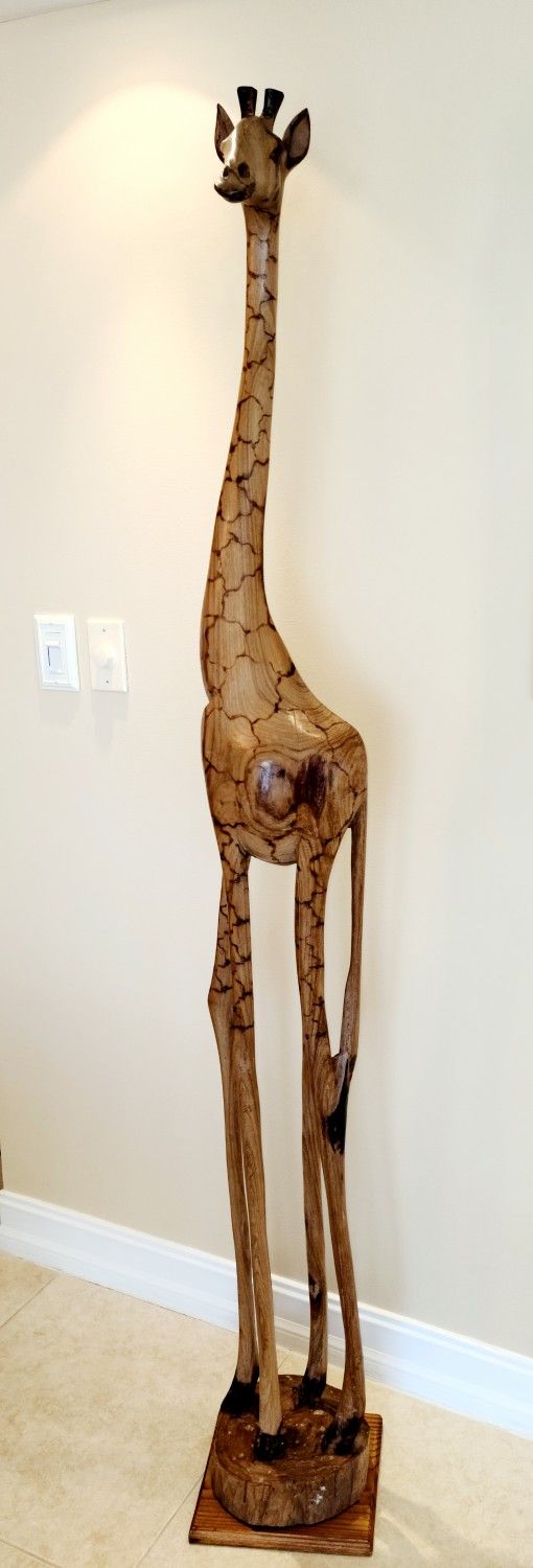 6 foot tall stuffed giraffe