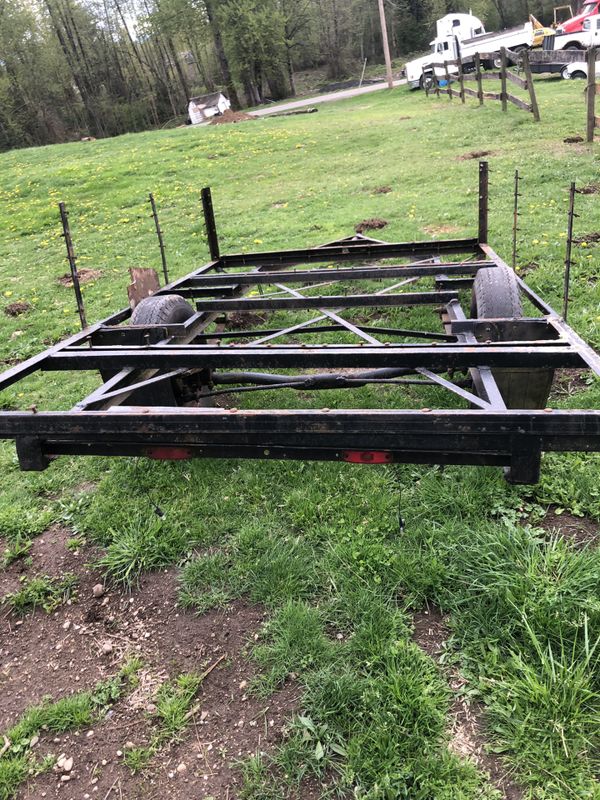 Flatbed trailer frame for Sale in Kent, WA OfferUp