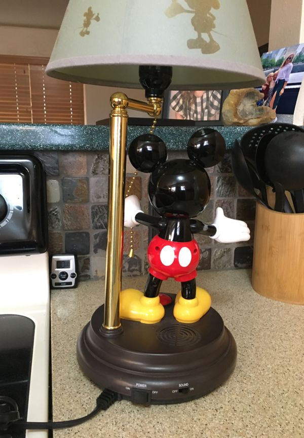 Mickey Mouse Talking lamp for Sale in Colorado Springs, CO OfferUp