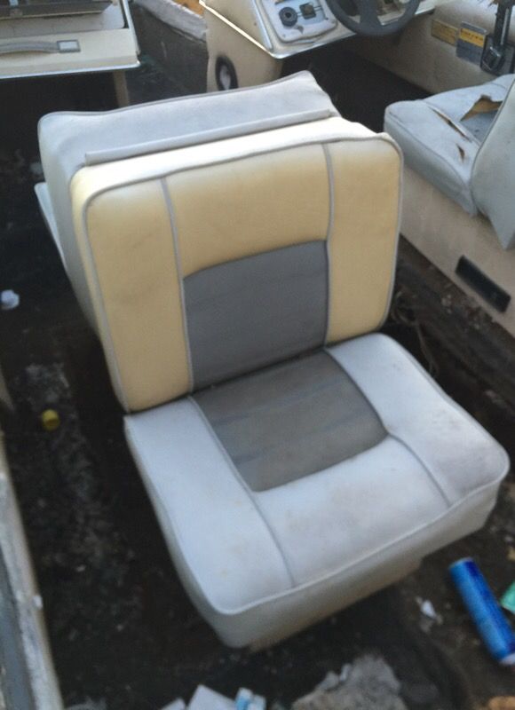 Two used boat seats for Sale in San Antonio, TX OfferUp