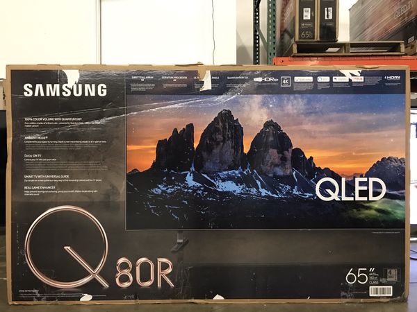 SAMSUNG 65 Q80R QLED series smart tv for Sale in 