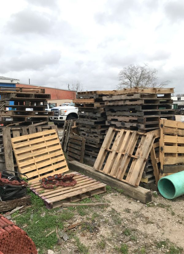 Wooden pallets pick up only for Sale in Houston, TX - OfferUp