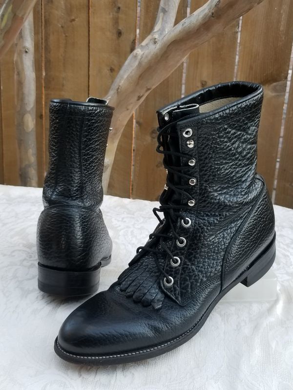 justin bullhide boots
