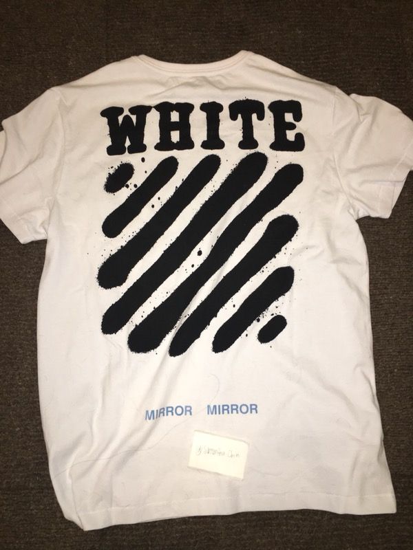 off white mirror mirror shirt