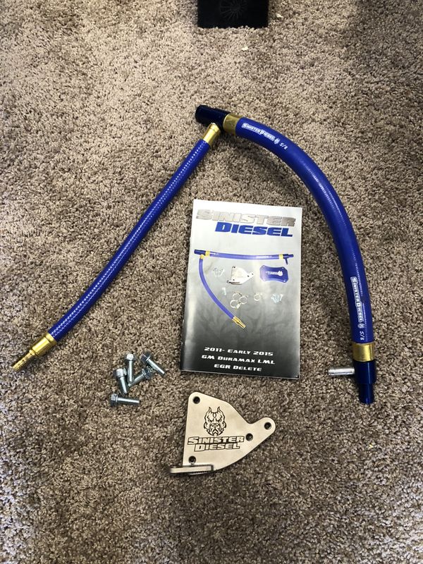 Sinister diesel duramax lml egr delete for Sale in Everett, WA OfferUp