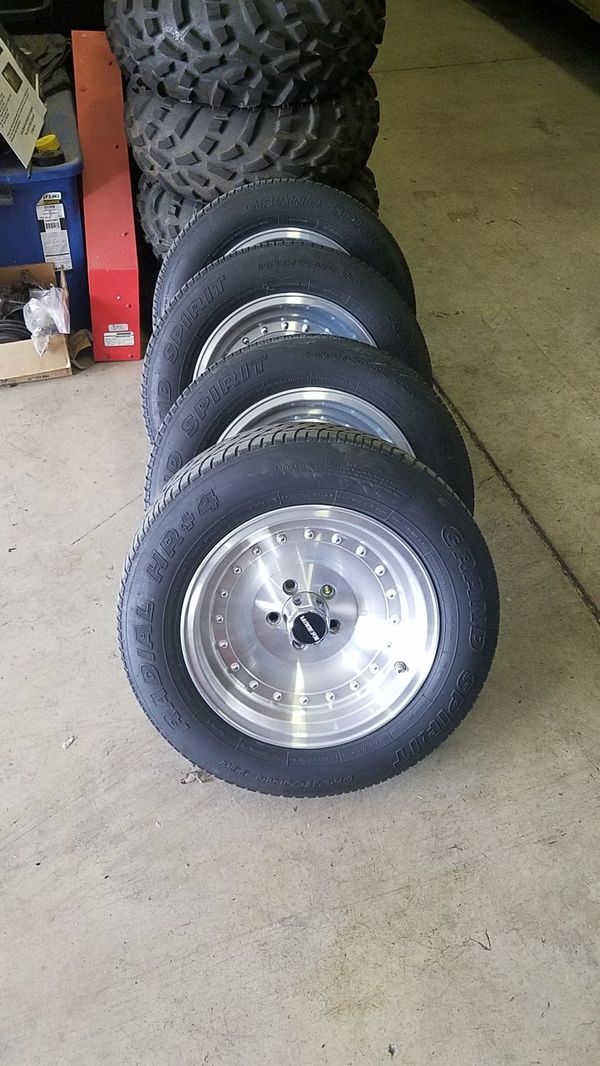 Mopar wheels and tires Abody small bolt pattern 5x4" for Sale in
