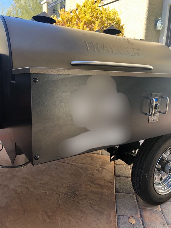 Traeger Com190 trailer grill and smoker for Sale in Las Vegas, NV OfferUp
