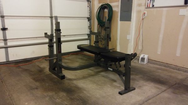 Legacy Fitness Powerzone 670 weight bench/rack for Sale in Olympia, WA ...