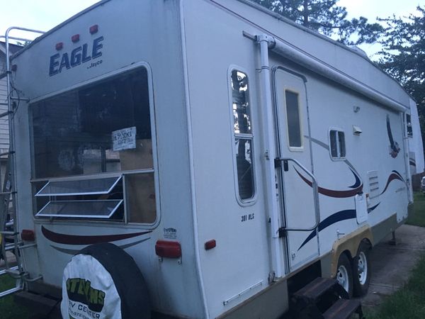 2006 Jayco Eagle fifth wheel travel trailer with two slide ...